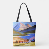 Scottish Highlands Canvas tas (Achterkant)