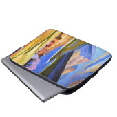 Scottish Highlands Laptop Hoesje Sleeve (Voorkant onderkant)