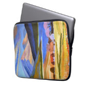Scottish Highlands Laptop Hoesje Sleeve (Voorkant Links)