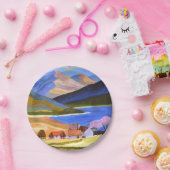 Scottish Highlands papieren bord (Feest)