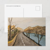 Scottish Highlands Postcard Briefkaart (Voorkant / Achterkant)