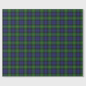 Scottish House of Gordon Clan Tartan Cadeaupapier (Vlak)