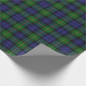 Scottish House of Gordon Clan Tartan Cadeaupapier (Hoek)
