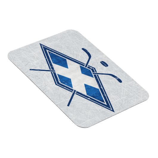 Scottish Ice Hockey Flag Magnet Magneet (Rechterzijde)