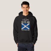 Scottish  I'm Not Yelling I'm From Scotland Hoodie (Voorkant volledig)