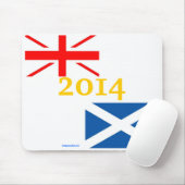 Scottish Independence 2014 Mousemat Muismat (Met muis)