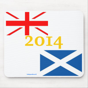Scottish Independence 2014 Mousemat Muismat