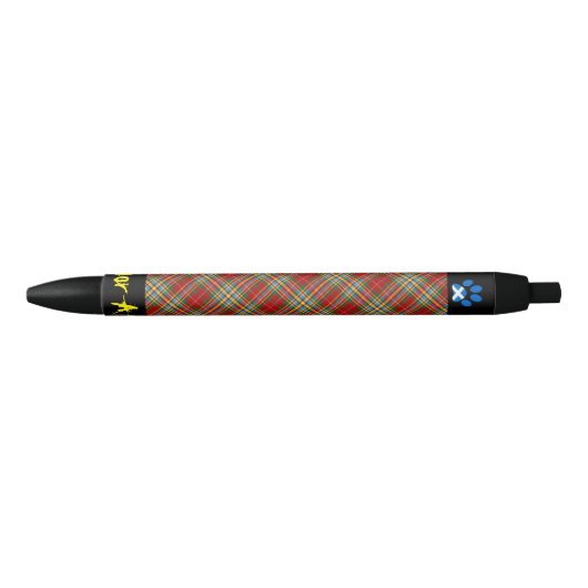 Scottish Independence Cat Clan Saltire Paw Pen (Voorkant)