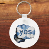 Scottish Independence Fist Sleutelhanger (Voorkant)