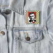 Scottish Independence John Maclean Aye Badge Vierkante Button 5,1 Cm (In situ)