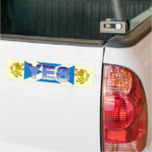 Scottish Independence Lion Rampant Bumpersticker (Op Truck)