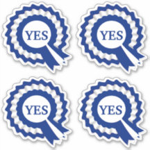 Scottish Independence Referendum Rosette Contour