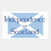 Scottish Independence Sticker (Voorkant)