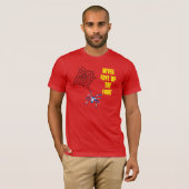 Scottish Independence The Bruce Spider T-Shirt (Voorkant volledig)