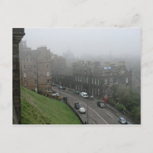 Scottish Independence Yes Banner in Edinburgh Briefkaart