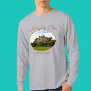 Scottish Kennedy Clan Culzean Castle Foto Familie T-shirt