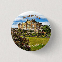 Scottish Kennedy Clan's Culzean Castle Button