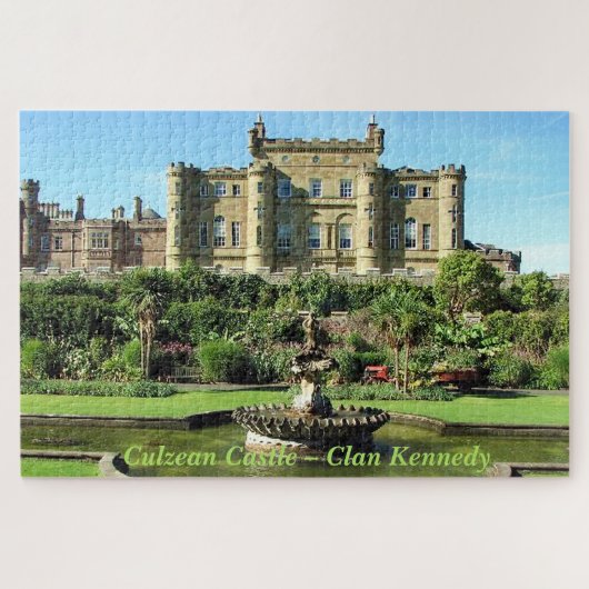 Scottish Kennedy Clan's Culzean Castle Legpuzzel (Horizontaal)