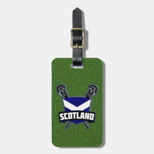 Scottish Lacrosse Bagagelabel Sjabloon