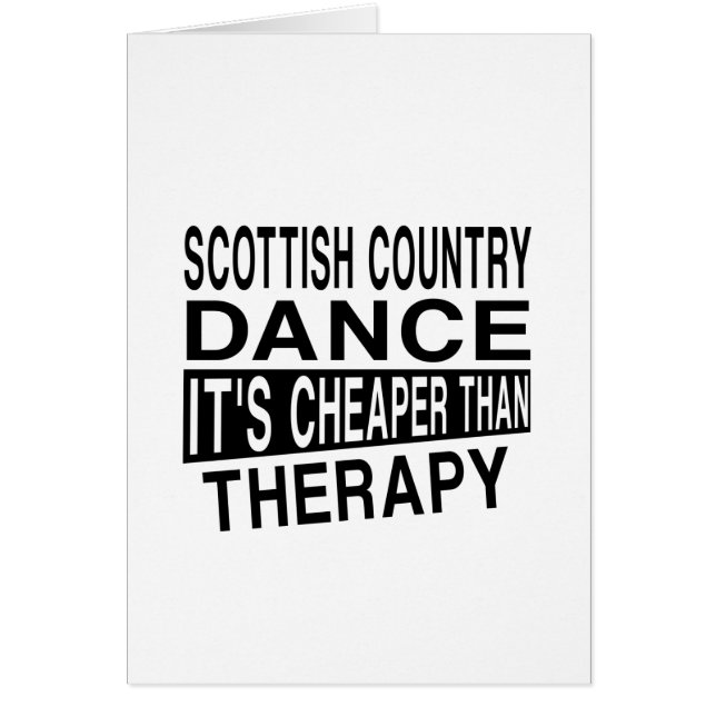 SCOTTISH LAND DANCEERT HET IS KAPER DAN THERAP (Voorkant)