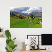 Scottish Landscape Poster (Thuiskantoor)