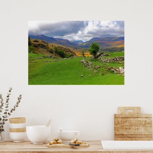 Scottish Landscape Poster (Keuken)