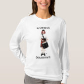 Scottish Lassie - Tenor Drum T-shirt (Voorkant)