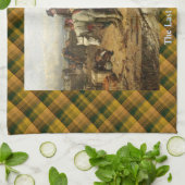 Scottish Last of the Clan Oil Painting Tea Towel Theedoek (Gevouwen)