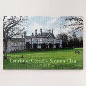 Scottish Lauriston Castle - Straton Clan Puzzle Legpuzzel (Horizontaal)