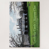 Scottish Lauriston Castle - Straton Clan Puzzle Legpuzzel (Verticaal)