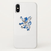 Scottish Lion in St. Andrew's kleuren Case-Mate iPhone Case (Achterkant)