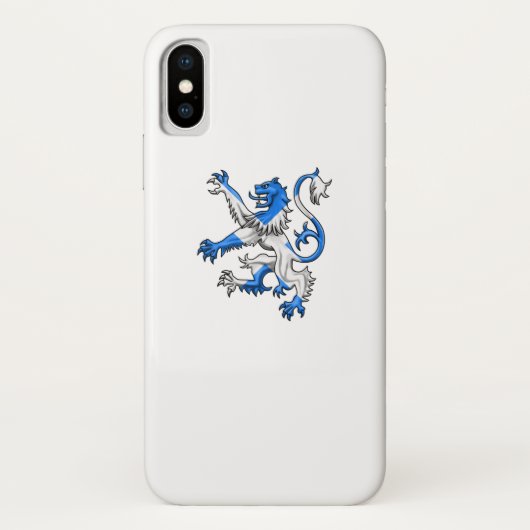 Scottish Lion in St. Andrew's kleuren Case-Mate iPhone Case (Achterkant)