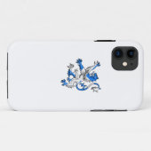 Scottish Lion in St. Andrew's kleuren Case-Mate iPhone Case (Achterkant (horizontaal))