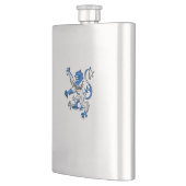 Scottish Lion in St. Andrew's kleuren Flacon (Links)