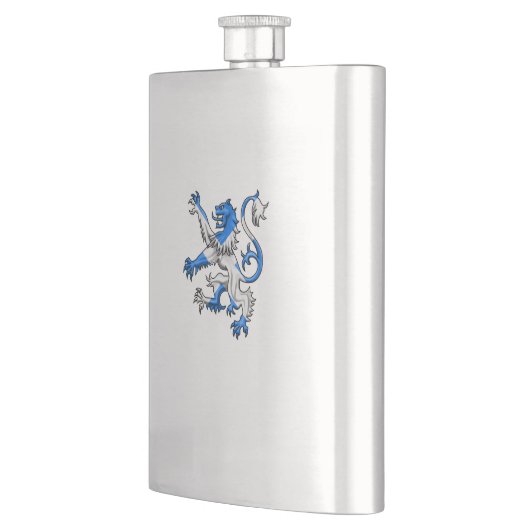 Scottish Lion in St. Andrew's kleuren Flacon (Links)