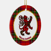 Scottish Lion Nollaig Chridheil Keramisch Ornament (Rechts)