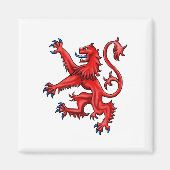 Scottish Lion Rampant Magneet (Voorkant)