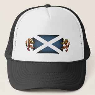 Scottish Lion & Scottish flag, Schotland/mode Trucker Pet