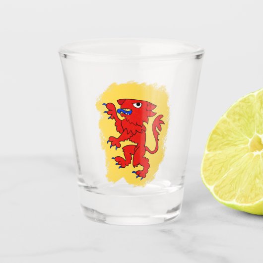 Scottish Lion Shot Glas (Voorkant)