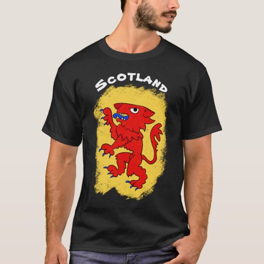 Scottish Lion T-shirt (Voorkant)