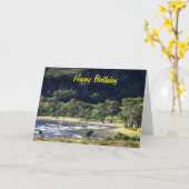 Scottish Loch Kaart (Gele Bloem)