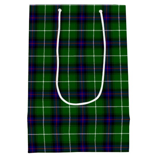 Scottish MacDonald Tartan Medium Cadeauzakje (Achterkant)