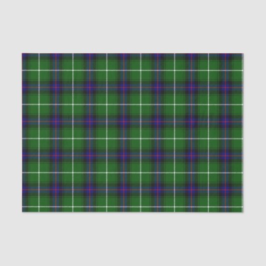 Scottish MacDonald Tartan Tissuepapier (Voorkant)