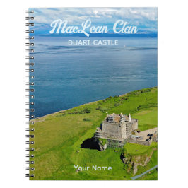 Scottish MacLean Clan Duart Castle Foto Notitieboek