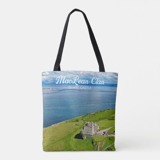 Scottish MacLean/MacLain Clan Duart Castle Tote Bag (Achterkant)