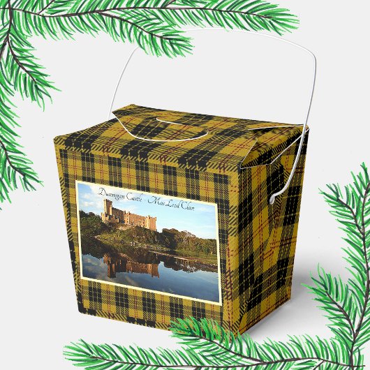 Scottish MacLeod Clan Dunvegan Castle Favor Box Bedankdoosjes