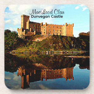 Scottish MacLeod Clan Dunvegan Castle Onderzetter