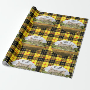 Scottish MacLeod Clan Dunvegan Castle Tartan Cadeaupapier