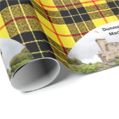 Scottish MacLeod Clan Dunvegan Castle Tartan Cadeaupapier (Rol Hoek)