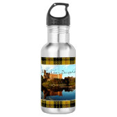 Scottish MacLeod Clan Dunvegan Castle Water Bottle Waterfles (Voorkant)